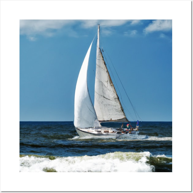 Sailboat Wall Art by PhotoT